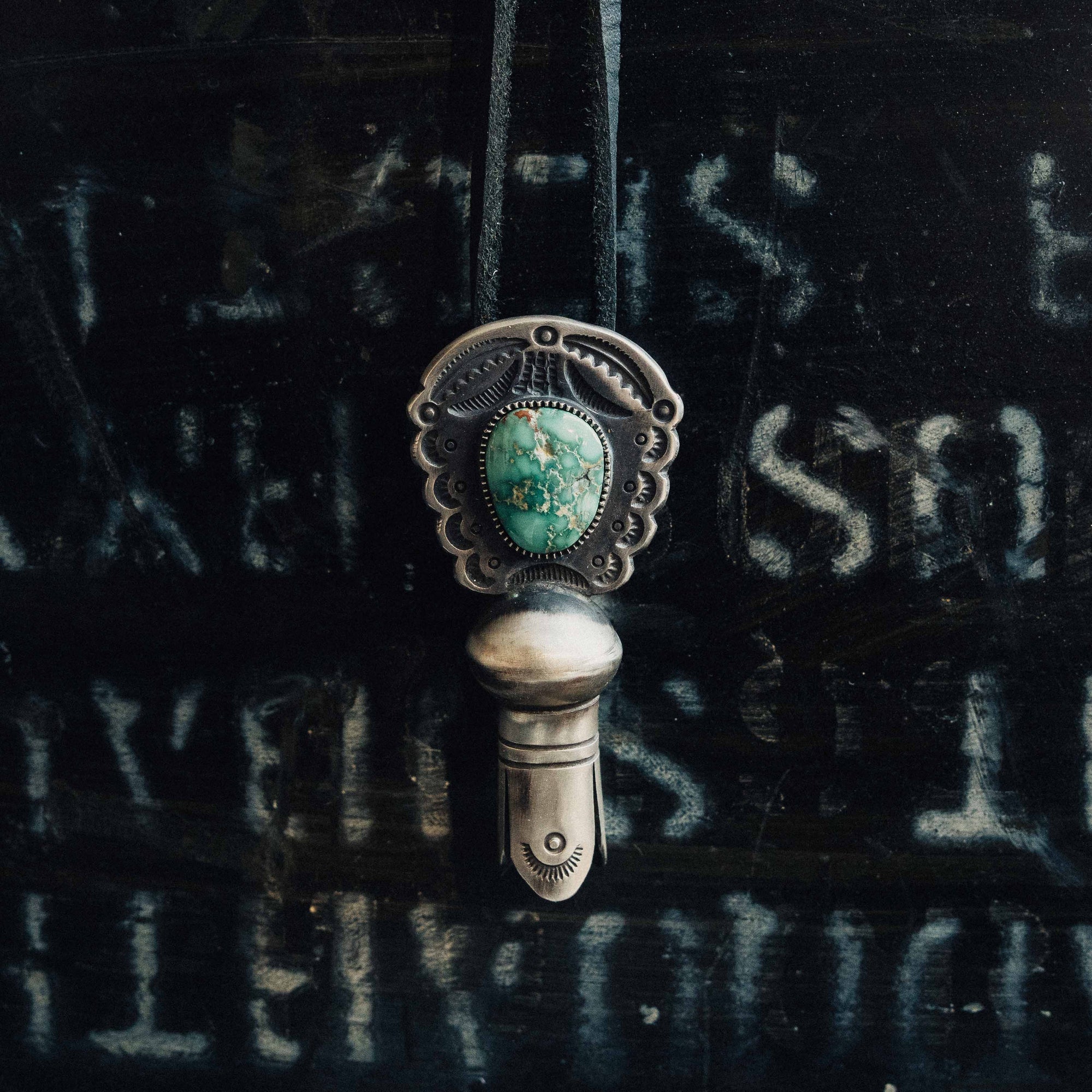 Fox Squash Blossom Necklace