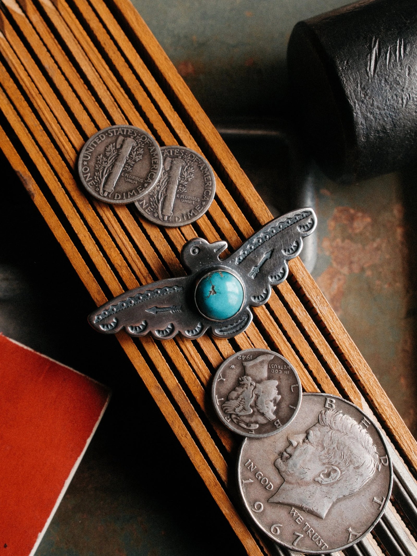 "Badlands" Thunderbird Pin