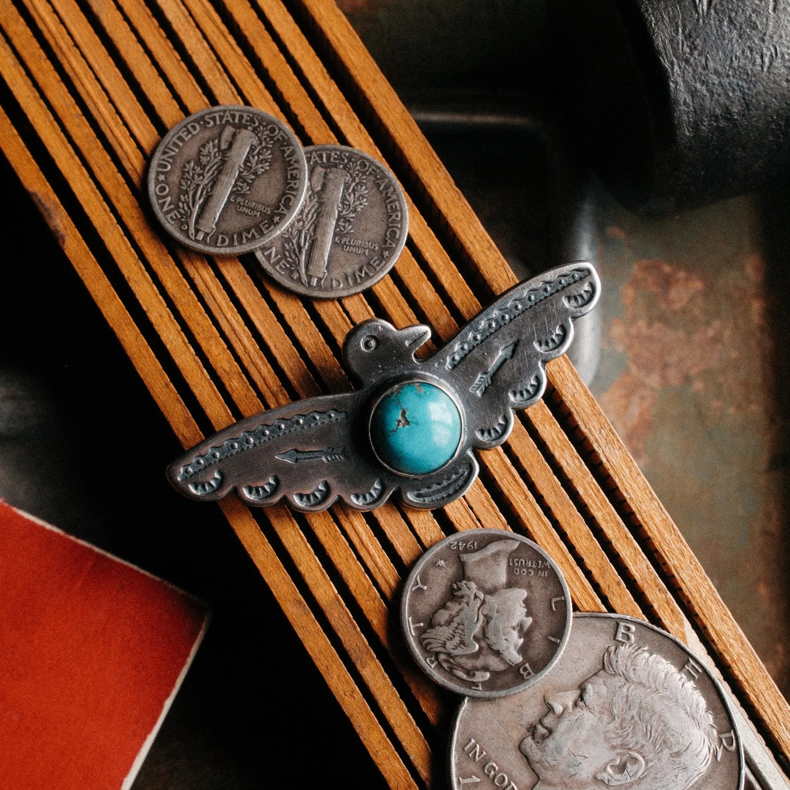 The Badlands Thunderbird Pin