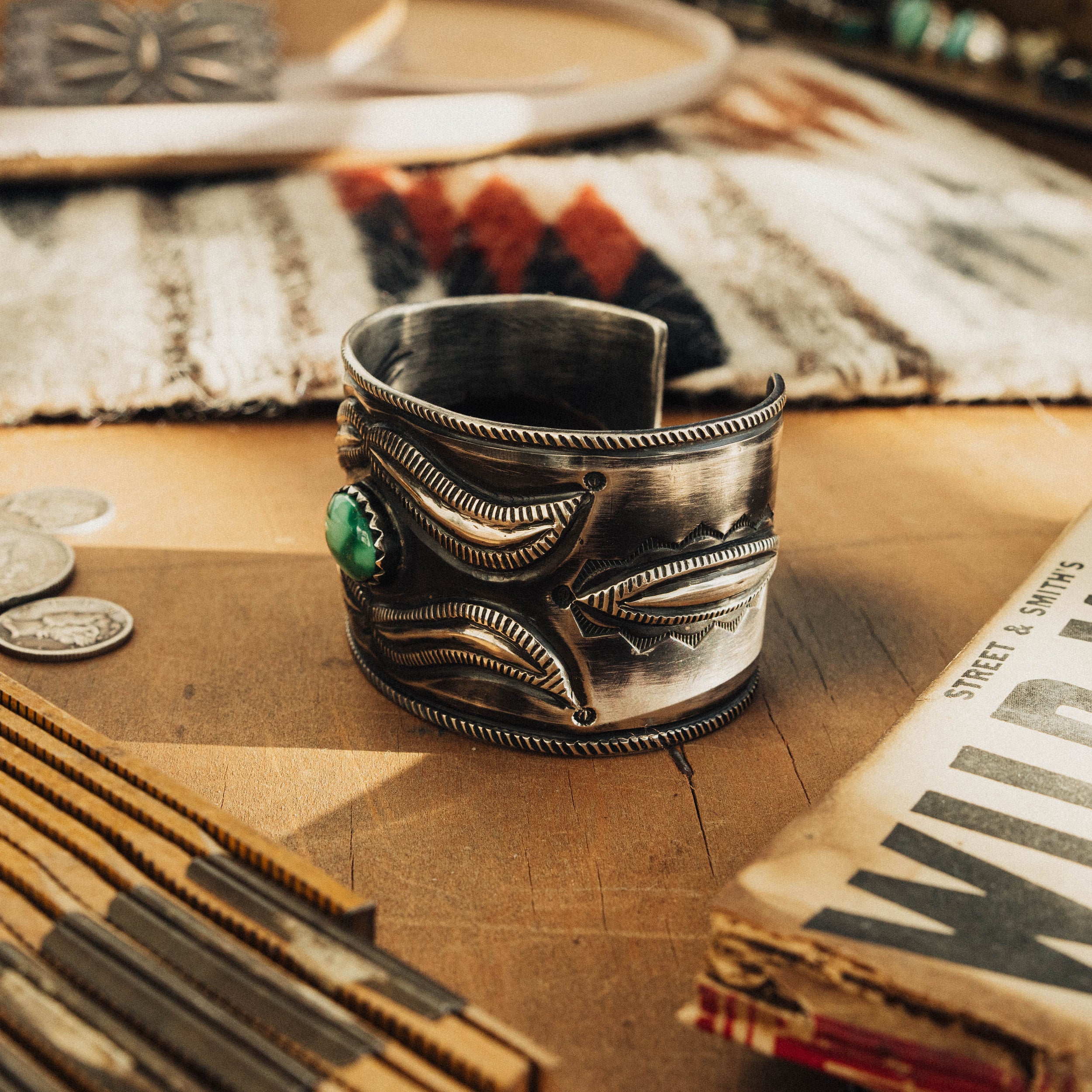 Emerald Valley "Boone" Cuff