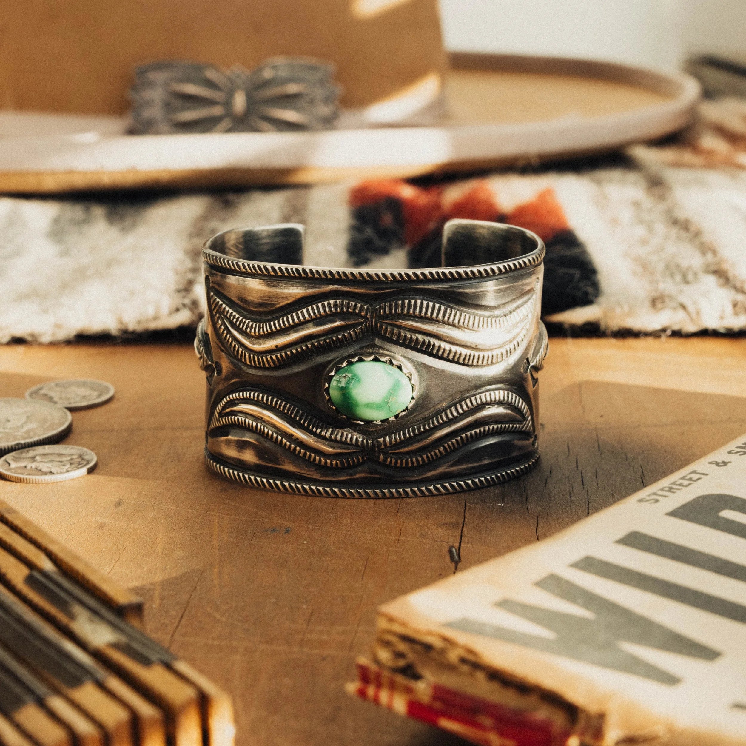 Emerald Valley "Boone" Cuff