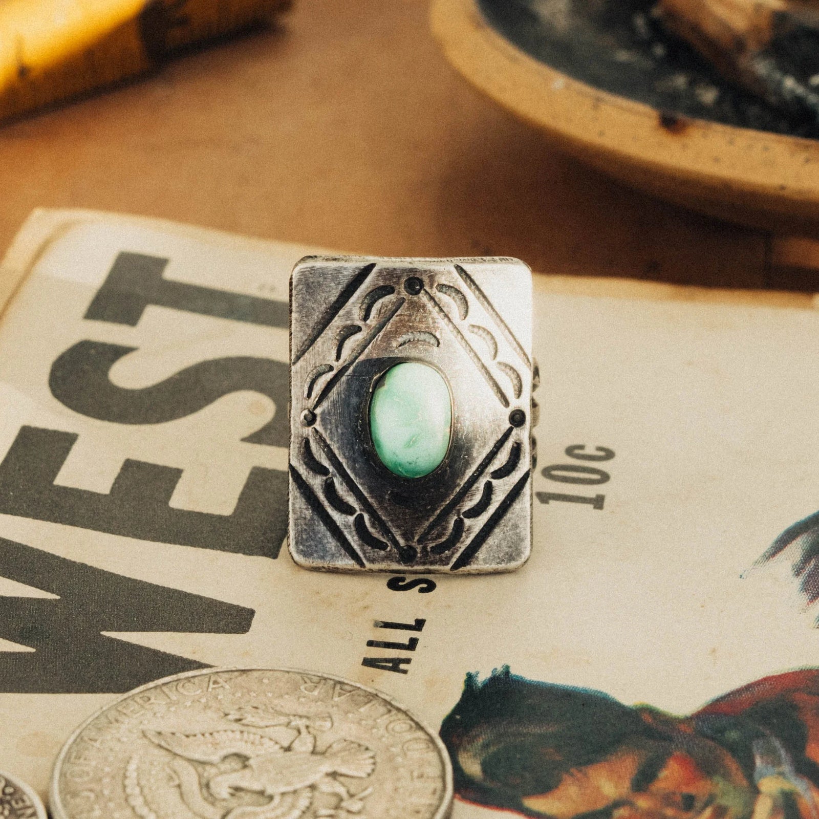 Emerald Valley "Pionero" Ring (7.75)