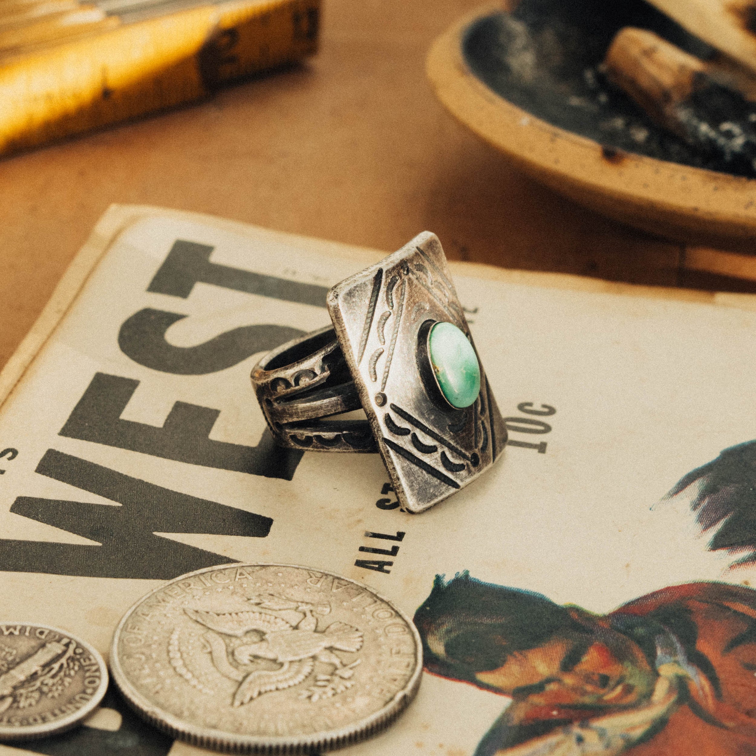 Emerald Valley "Pionero" Ring (7.75)