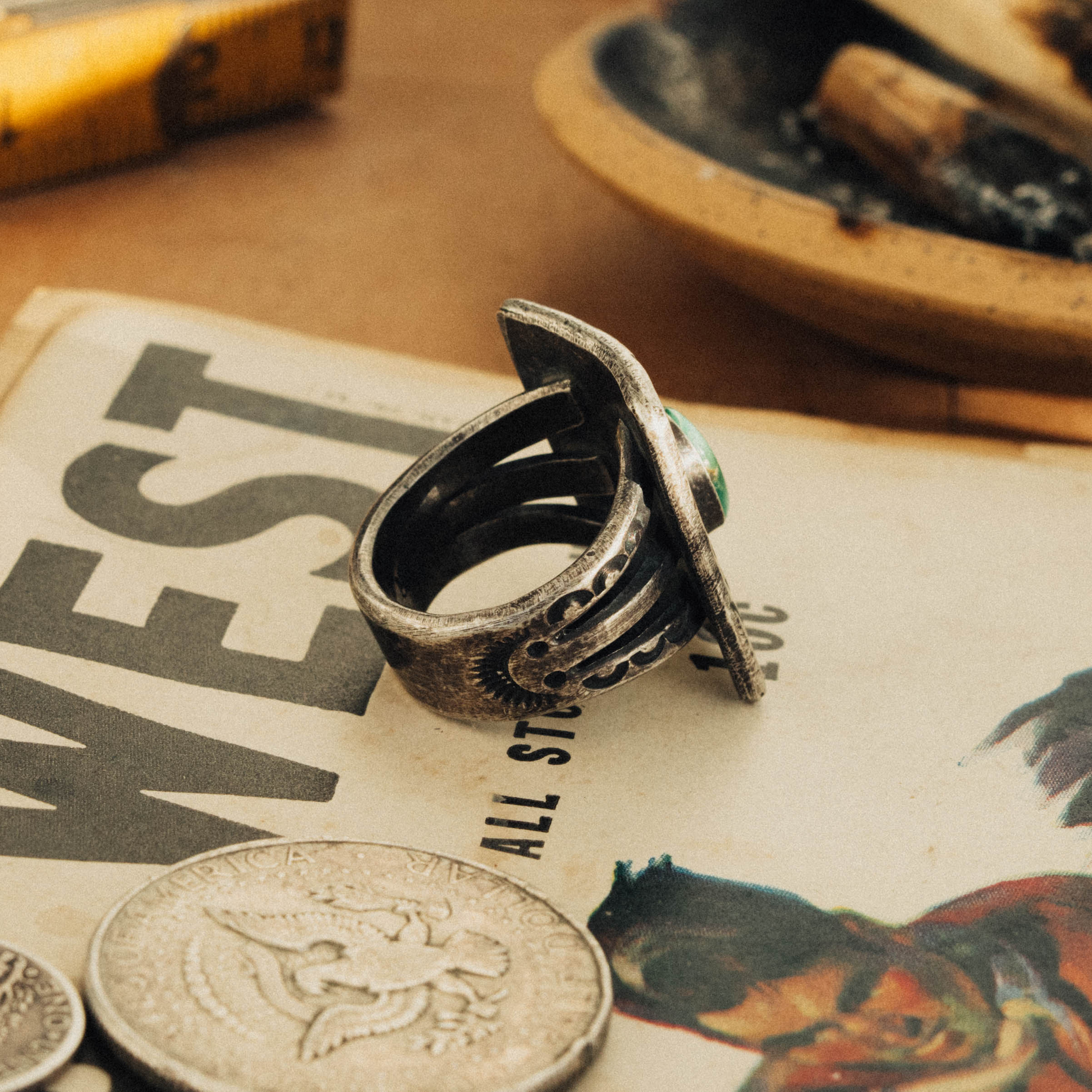 Emerald Valley "Pionero" Ring (7.75)