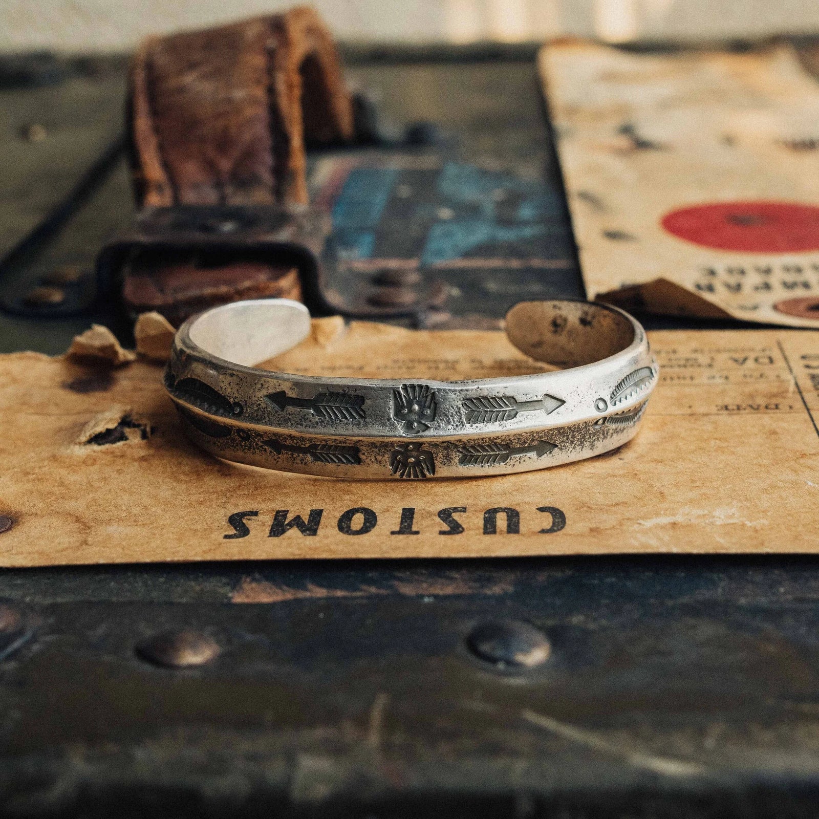 HEAVY TRIANGLE INGOT CUFF