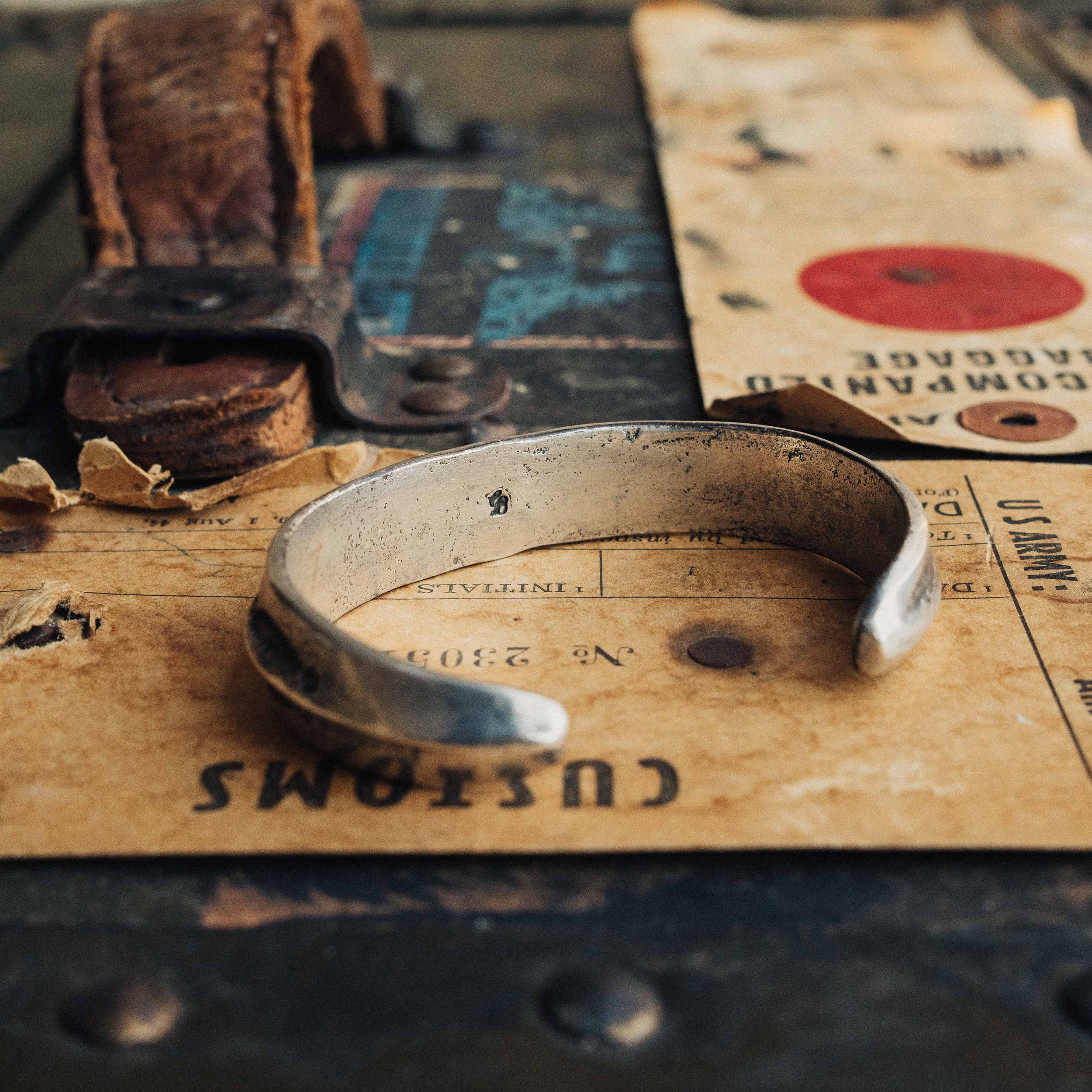Heavy Triangle Ingot Cuff