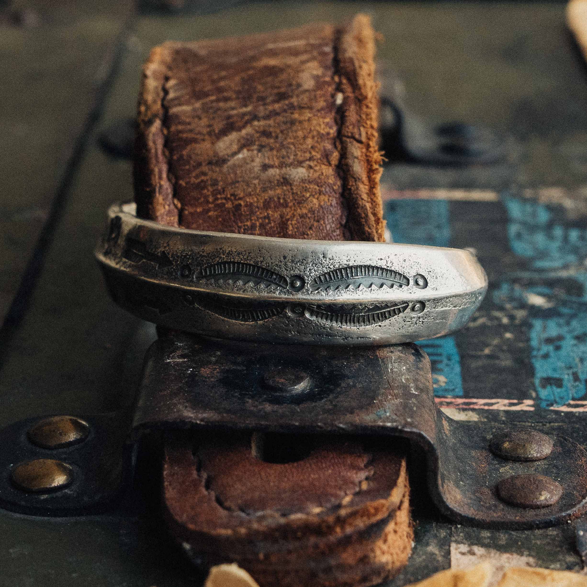 Heavy Triangle Ingot Cuff