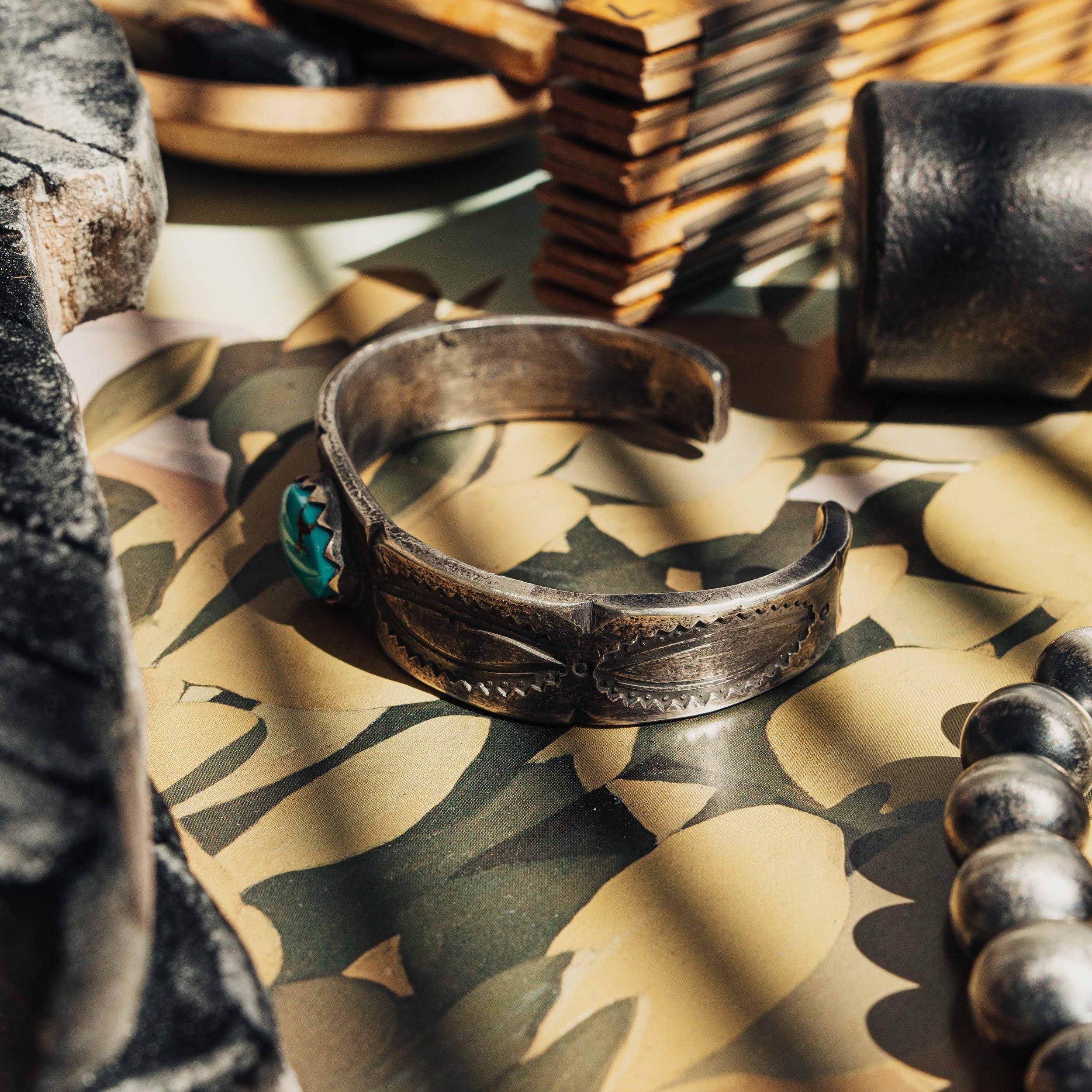 Royston Coin Silver Cuff
