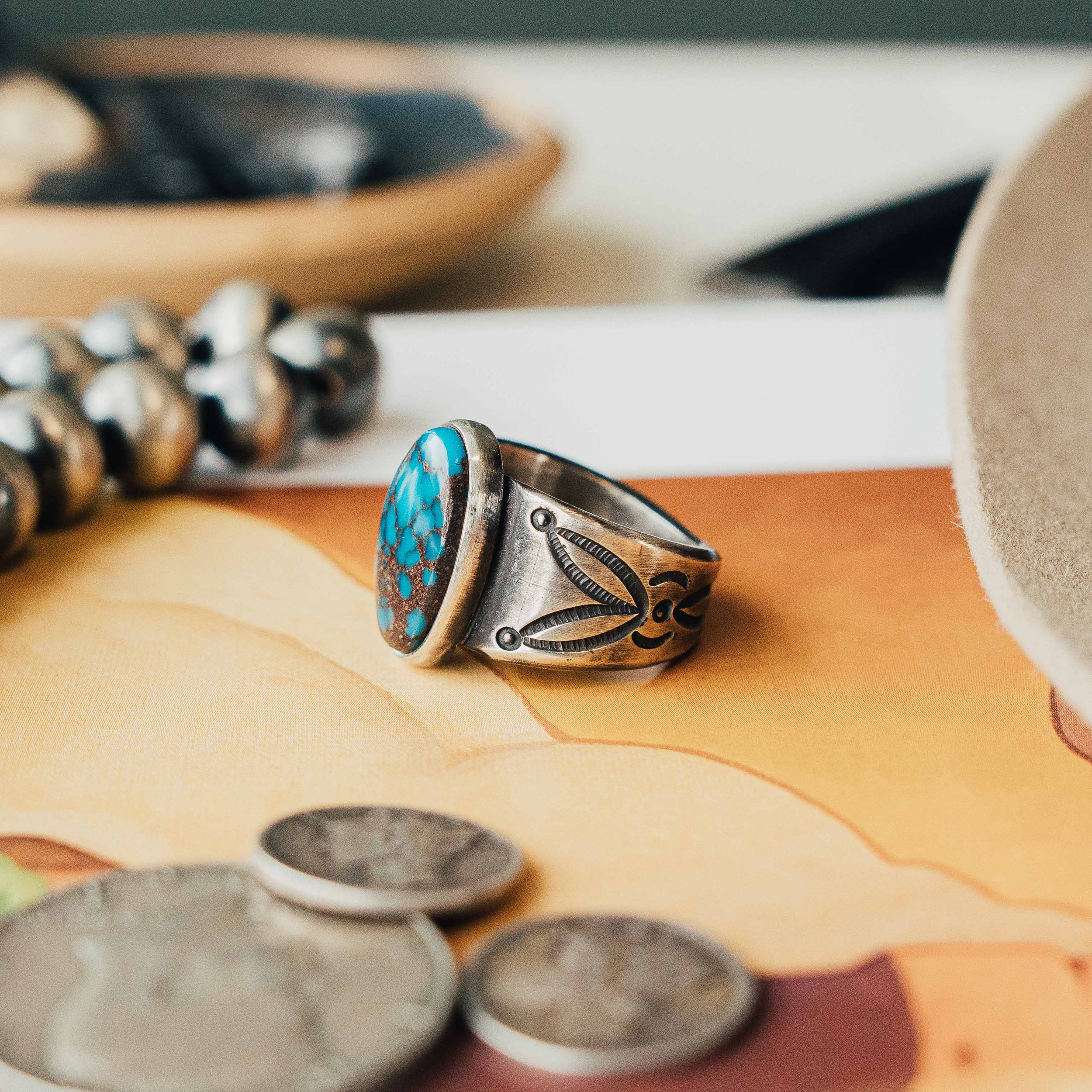 Egyptian "Camino" Ring (8.5)