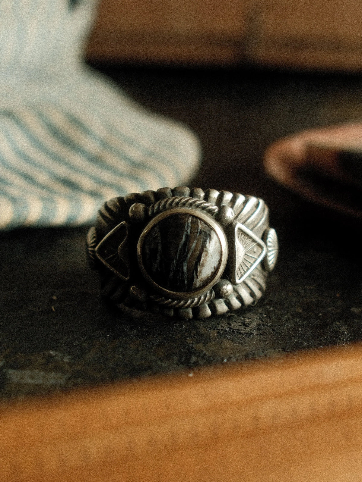 White Buffalo "Chief" Ring (8.5)