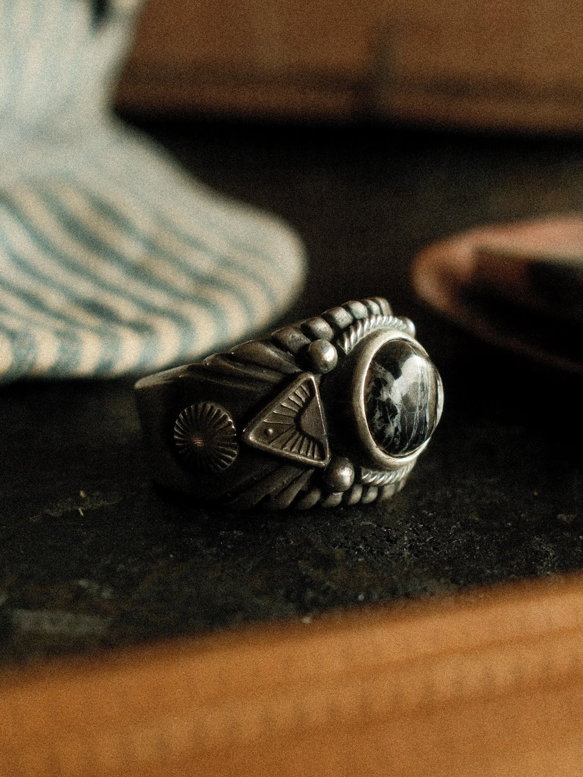 White Buffalo "Chief" Ring (8.5)