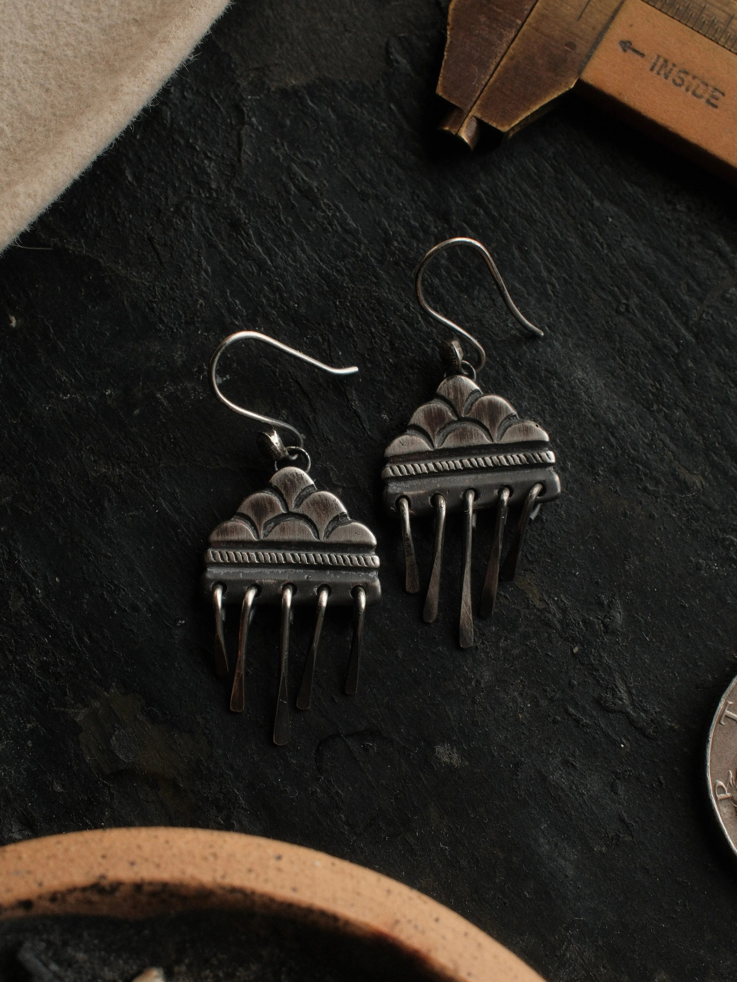 Rain Cloud Earrings