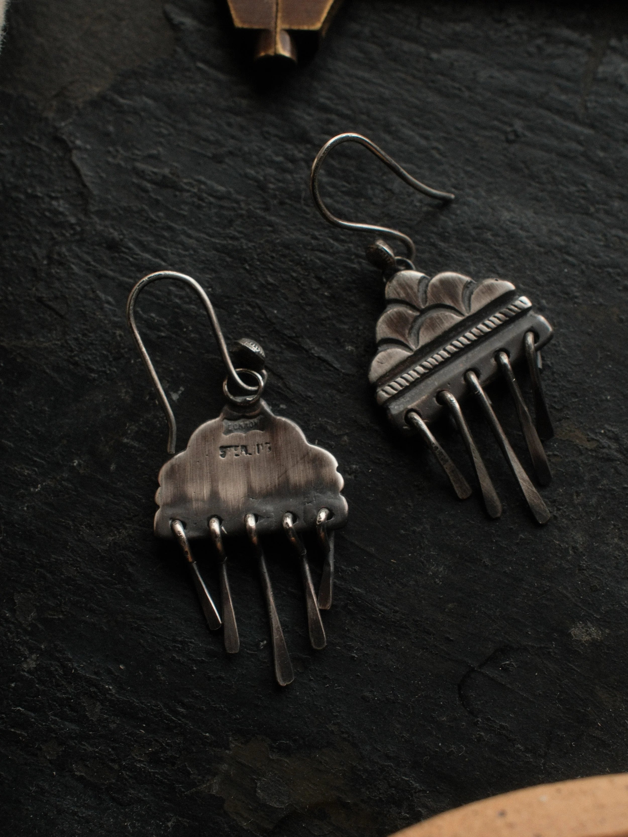 Rain Cloud Earrings