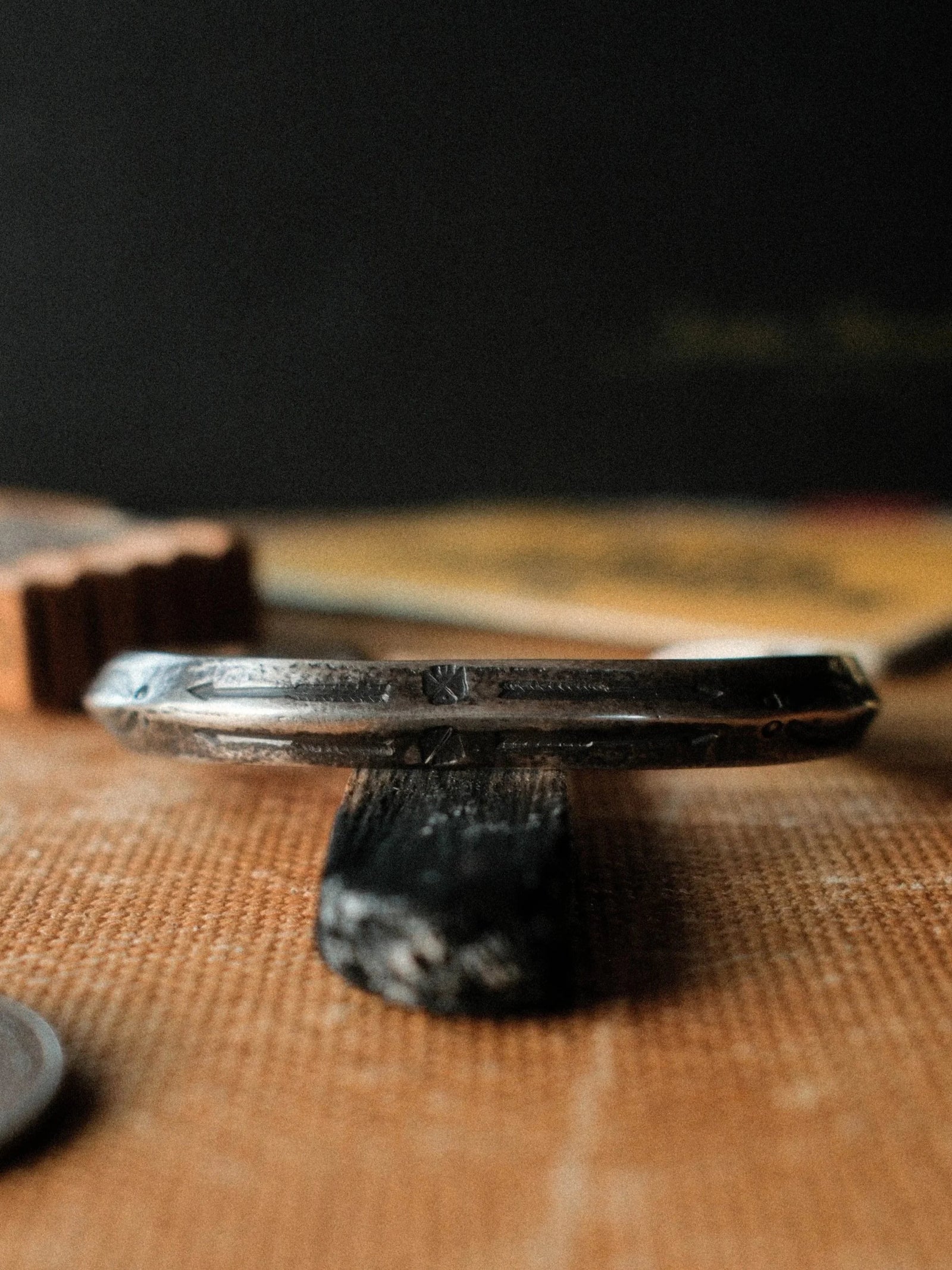 Ingot Triangle Cuff