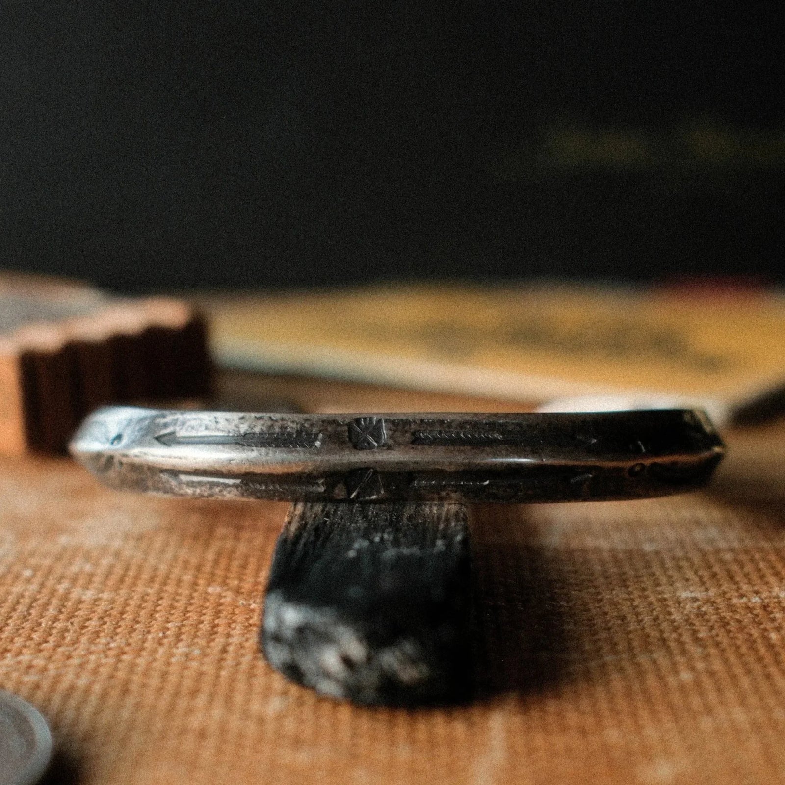Ingot Triangle Cuff