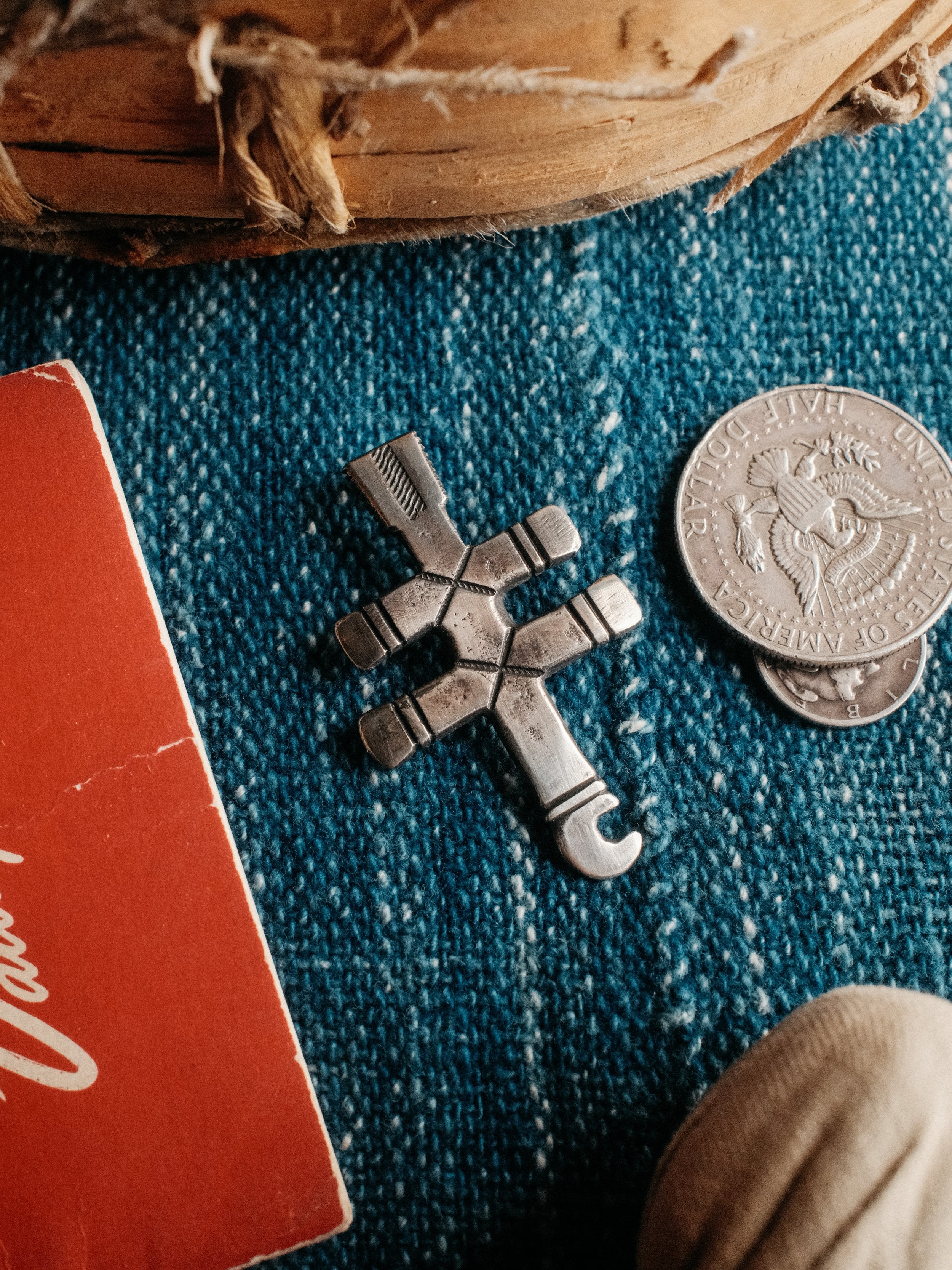 Double-Bar Cross Pendant