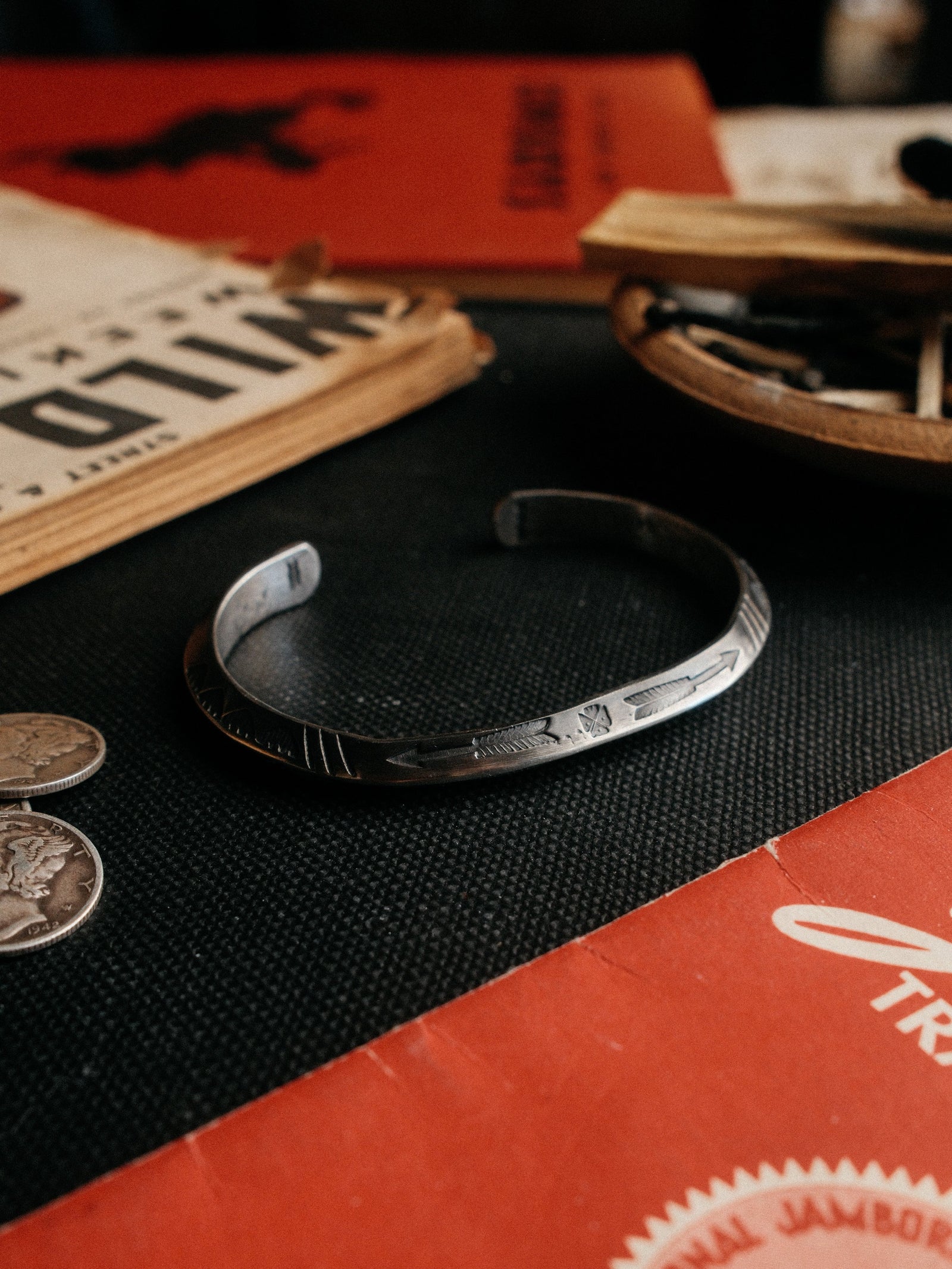 "Voyager" Triangle Cuff