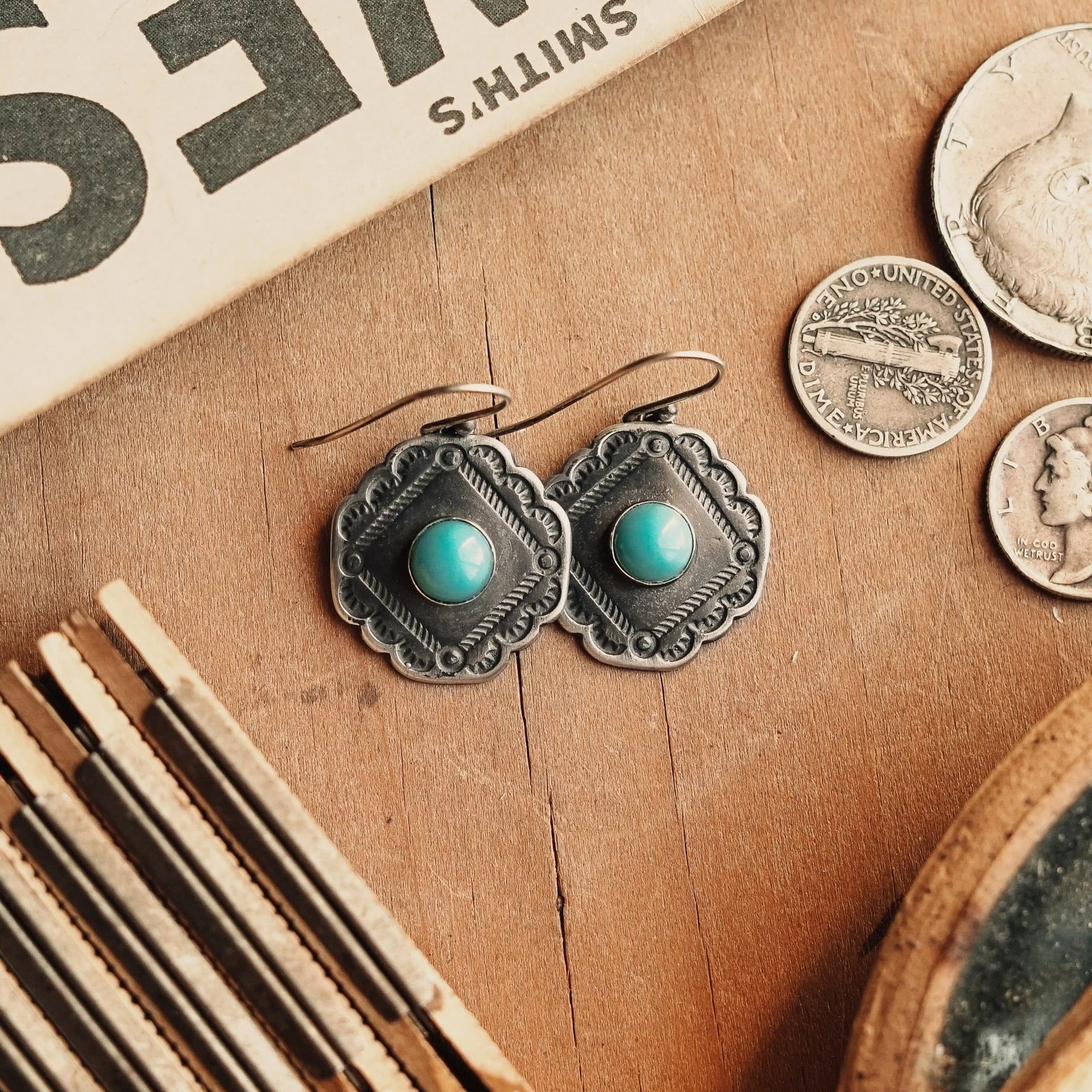 "FOUR CORNERS" EARRINGS